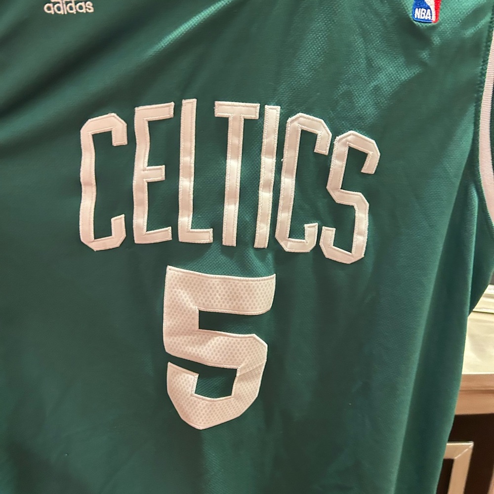 VINTAGE Kevin Garnett adidas Teal NBA Swingman Basketball Jersey - Picture 4 of 6